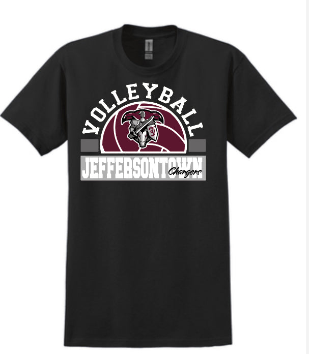 JTown HS Volleyball Tees (Pick Your Color) Seven Sons Printing Co