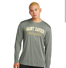 Load image into Gallery viewer, Gray Long Sleeve DriFit (multiple logos)
