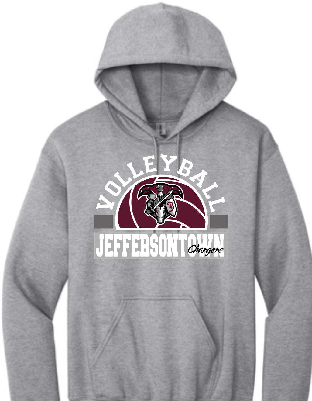 JTown Volleyball Hoodie