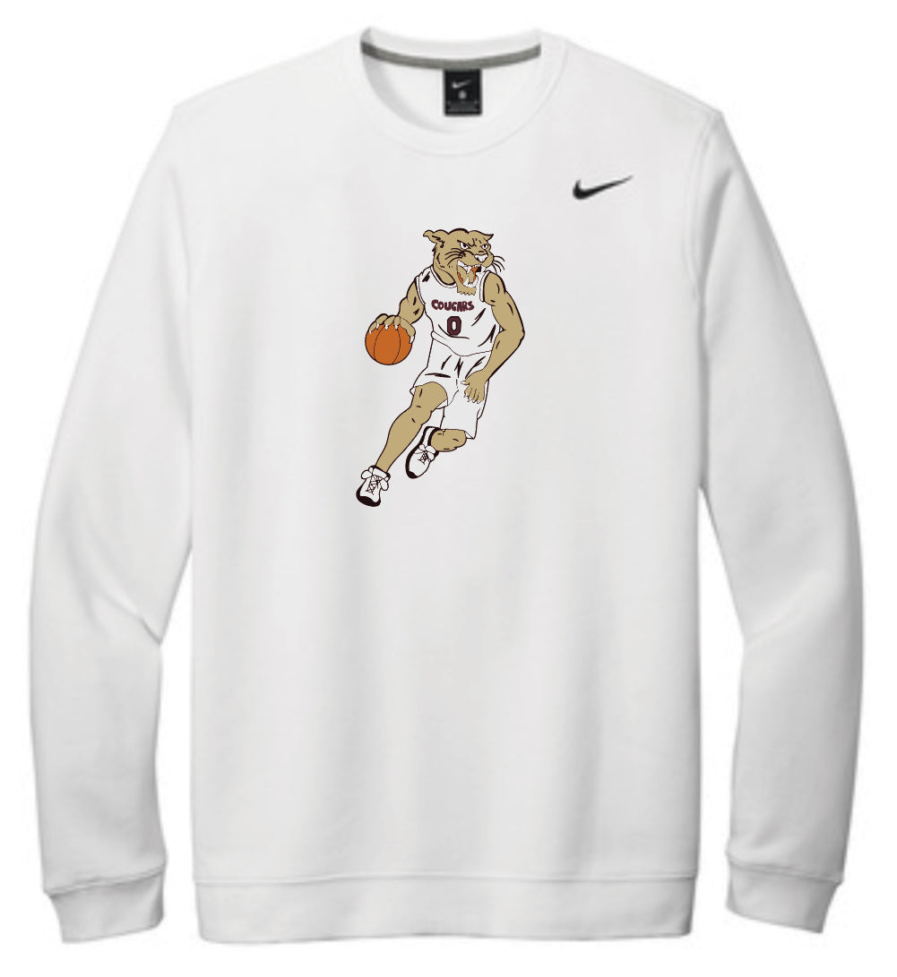 Holy Cross Girls Basketball Nike Crewneck Sweatshirt - SELECT A LOGO