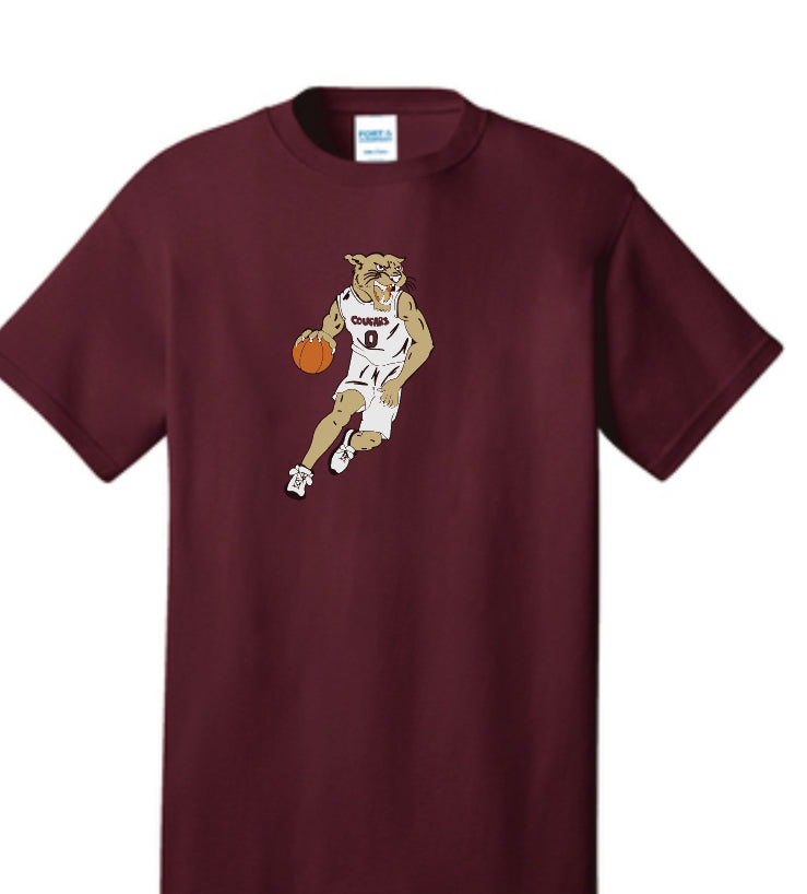 Holy Cross Girls Basketball Short Sleeve Tees SELECT LOGO AND STYLE