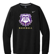 Load image into Gallery viewer, Male Baseball Nike Crewneck Sweatshirt - SELECT A LOGO
