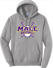 Load image into Gallery viewer, Male Baseball Hoodie - SELECT A LOGO
