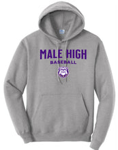 Load image into Gallery viewer, Male Baseball Hoodie - SELECT A LOGO
