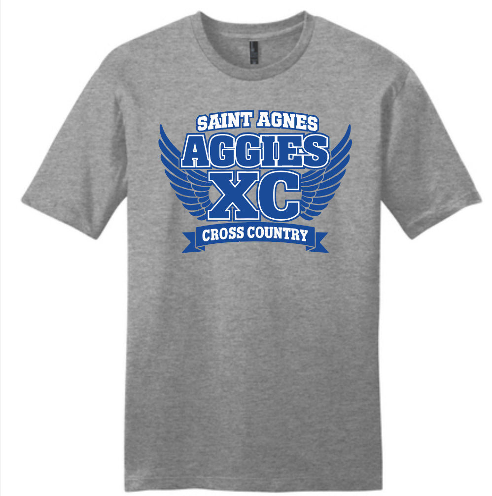 St. Agnes Cross Country 2025 cotton tee