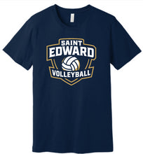 Load image into Gallery viewer, St. Edward 2025 Fall Sports Bella Canvas Tee (Choose Logo)
