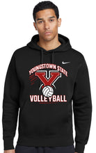 Load image into Gallery viewer, YSU Volleyball Logo Nike Hoodie **ADULT SIZES ONLY**

