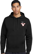 Load image into Gallery viewer, YSU EMBROIDERED Y Nike Hoodie **ADULT SIZES ONLY**
