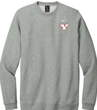 Load image into Gallery viewer, YSU EMBROIDERED Y Nike Crewneck **ADULT SIZES ONLY**
