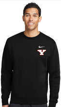 Load image into Gallery viewer, YSU EMBROIDERED Y Nike Crewneck **ADULT SIZES ONLY**
