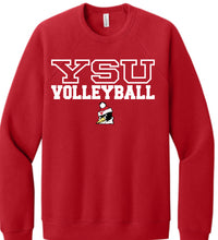Load image into Gallery viewer, YSU Bella Canvas Crewnecks
