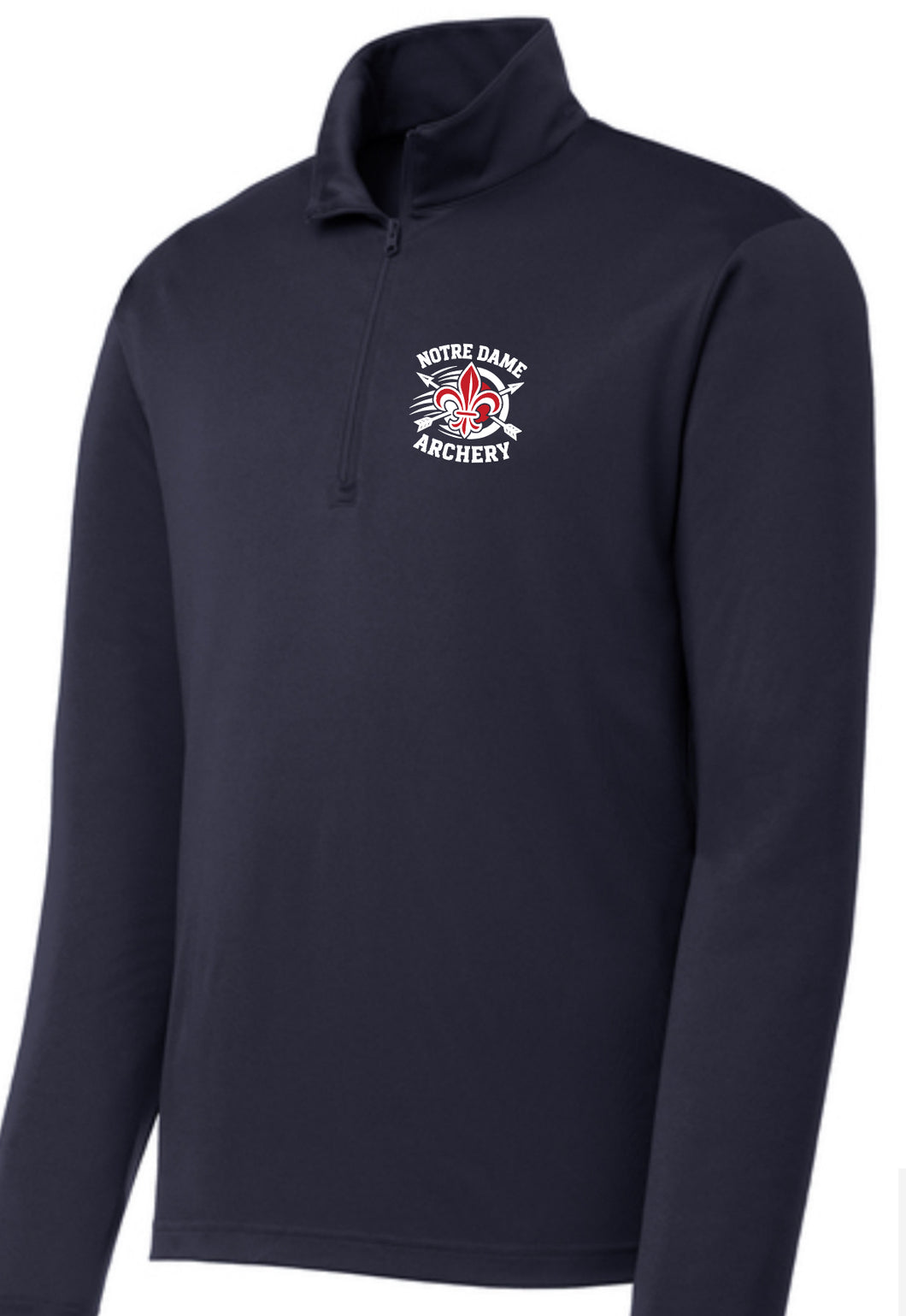 Notre Dame Archery Dri-Fit 1/4 Zip Pullover