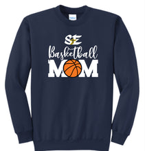 Load image into Gallery viewer, Saint Edward Basketball Mom Crewneck Sweatshirt
