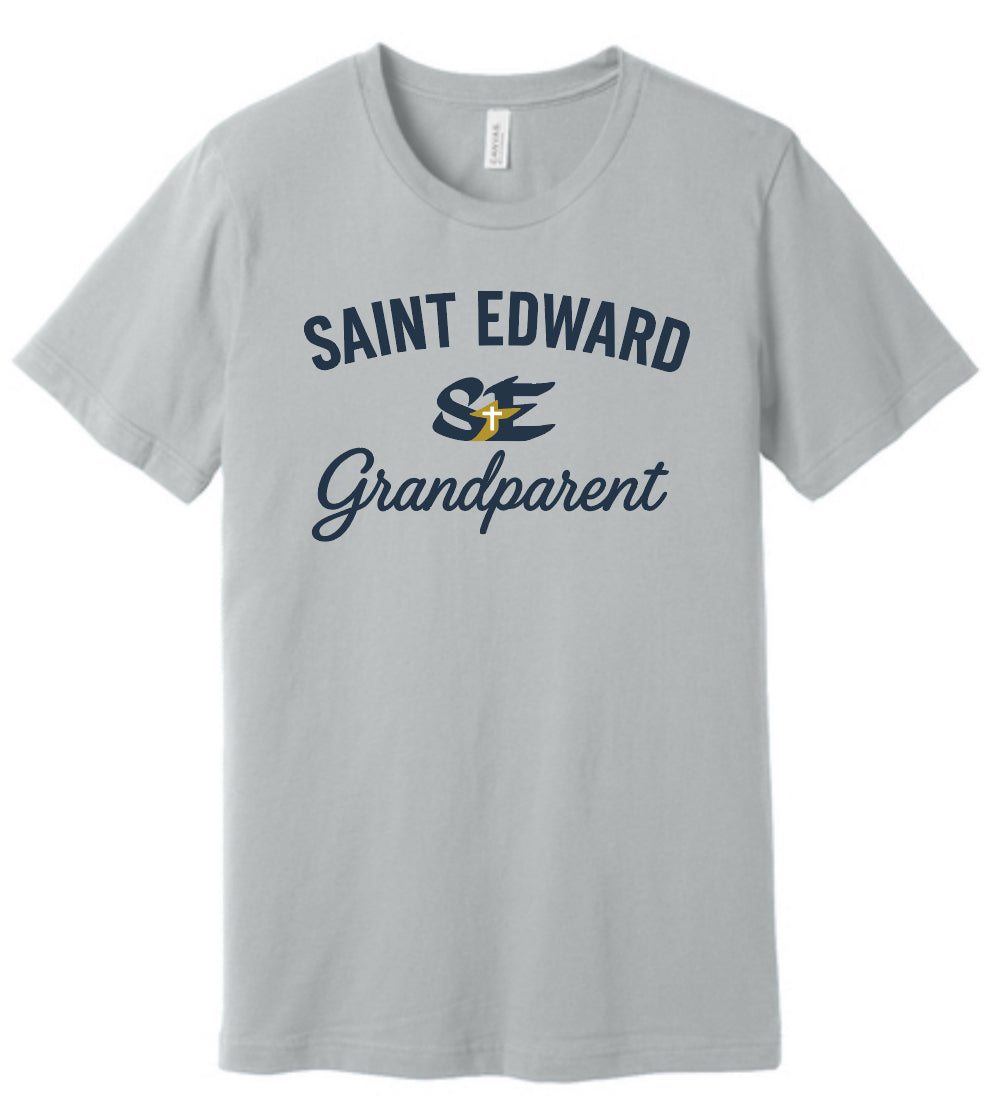 Saint Edward Grandparent Bella Canvas Tee