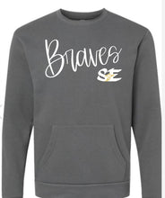 Load image into Gallery viewer, Classic Braves Pocket Crewneck Sweatshirt
