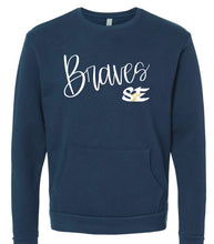 Load image into Gallery viewer, Classic Braves Pocket Crewneck Sweatshirt
